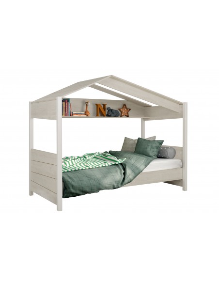 CHALET - Lit cabane pour couchage 90x200 