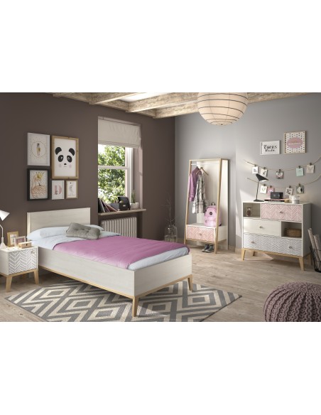 FLORENCE - Lit pour couchage 120x200 