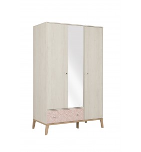 FLORENCE - Armoire 3 portes 1 tiroir  2