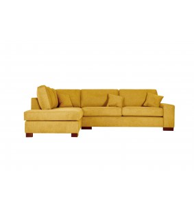 STILLETO - Salon d'angle méridienne GAUCHE jaune 