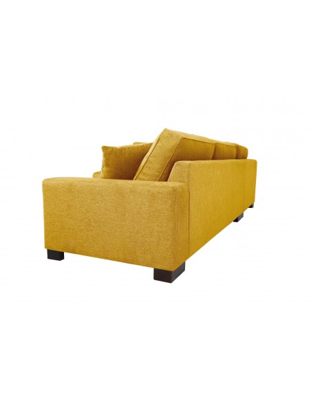 STILLETO - Salon d'angle méridienne GAUCHE jaune 