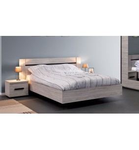 DELPHES - Lit pour couchage 140x190 
