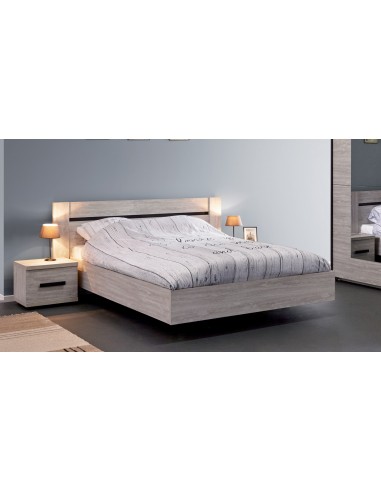 DELPHES - Lit pour couchage 140x190 