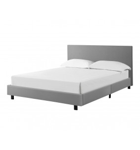 PALERMO - Lit pour couchage 160x200 gris  2