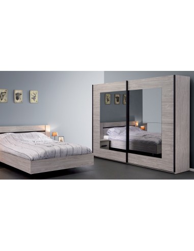 DELPHES - Armoire 2 portes coulissantes 