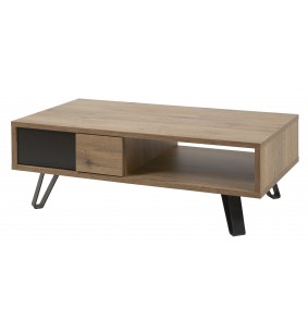 ONIX - Table basse avec porte et niche 