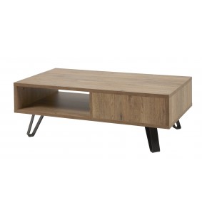 ONIX - Table basse avec porte et niche  2