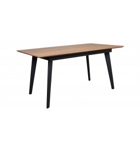 KUALA - Table de séjour rectangulaire 1 allonge de 40 