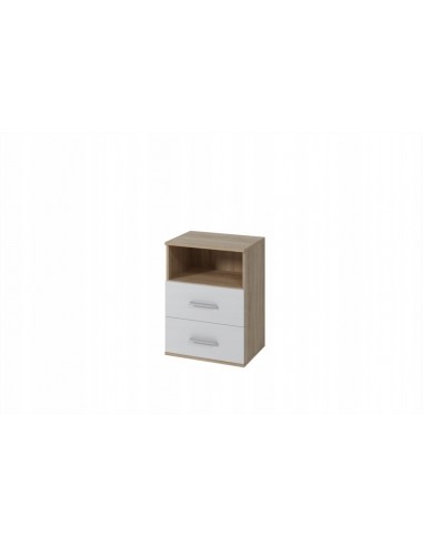 GODA - Chevet 2 tiroirs 1 niche 