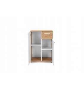 JUSTUS - Meuble d'appoint 2 portes 1 tiroir  2