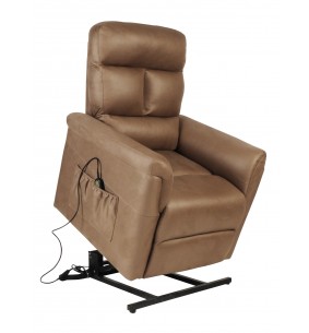 VADA - Fauteuil de relaxation électrique releveur taupe 
