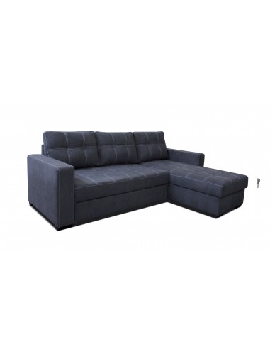 MEDIOLAN - Canapé d'angle convertible, réversible avec coffre 