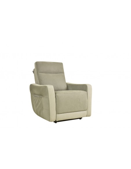 SALT LAKE - Fauteuil relaxation électrique 2 moteurs releveur NB 