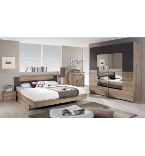 PRIMA - Armoire 2 portes coulissantes avec miroirs 