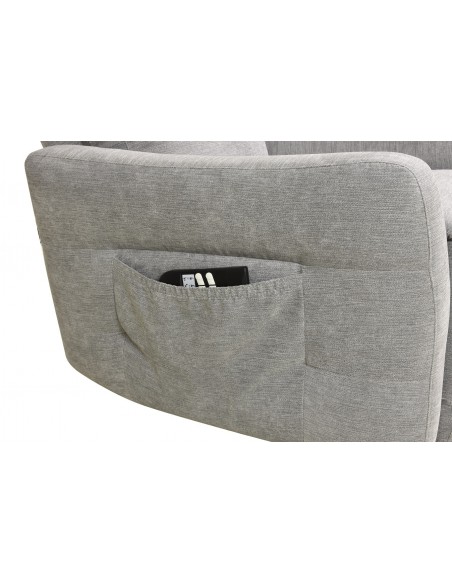 SALT LAKE - Fauteuil relaxation électrique 2 moteurs releveur CTL 