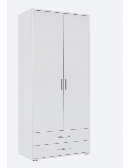 MENTON - Armoire 2 portes 2 tiroirs Chêne 