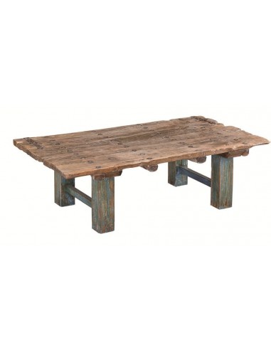 ORIGIN - Table basse rectangulaire Porte NATUREL GRIS 