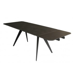 AUCKLAND - Table de séjour rectangulaire 2 allonges de 40 