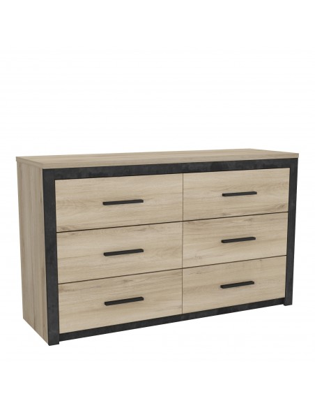 CANYON - Commode 6 tiroirs 