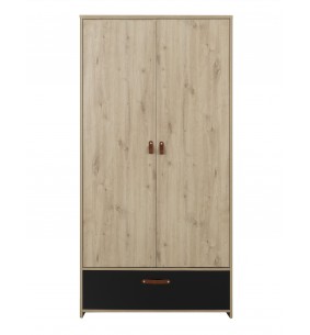 HAPPY - Armoire 2 portes 1 tiroir 