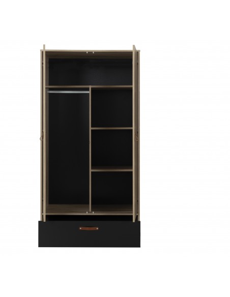 HAPPY - Armoire 2 portes 1 tiroir 
