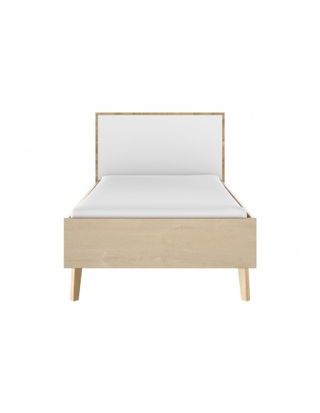 ROME - Lit simple pour couchage 90x190 