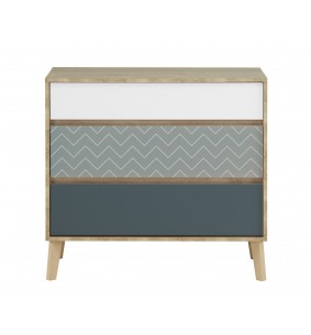 ROME - Commode 3 tiroirs 